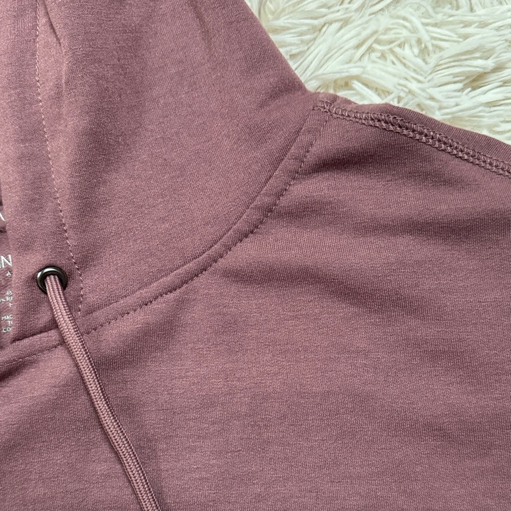 🎉HP🎉 Nine West Active Long Sleeve Hoodie Top 💗Maroon - Picture 10 of 13